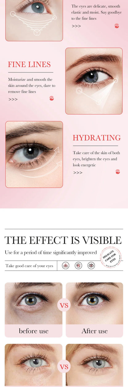 Rose Hyaluronic Eye Mask