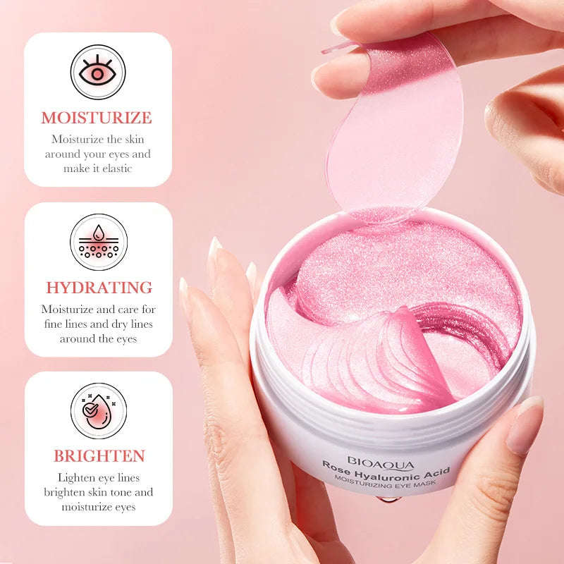 Rose Hyaluronic Eye Mask