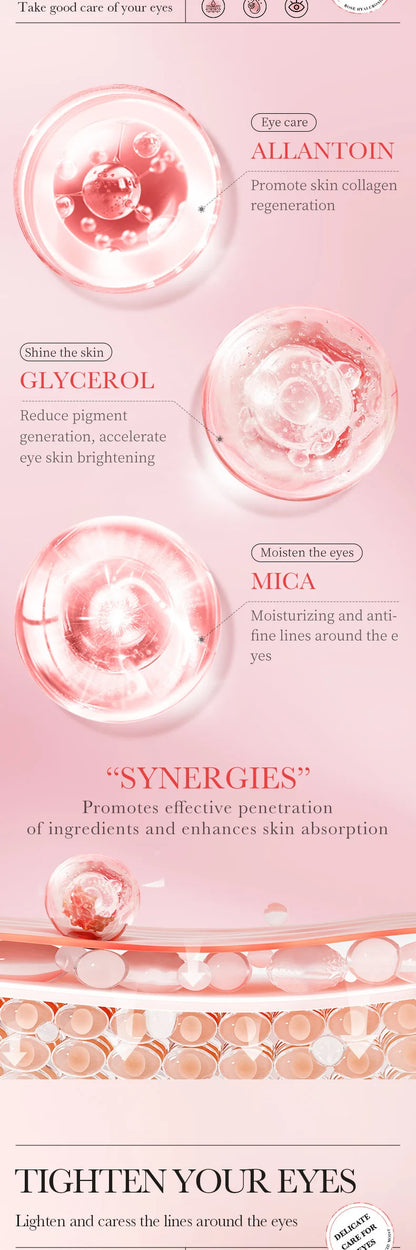 Rose Hyaluronic Eye Mask