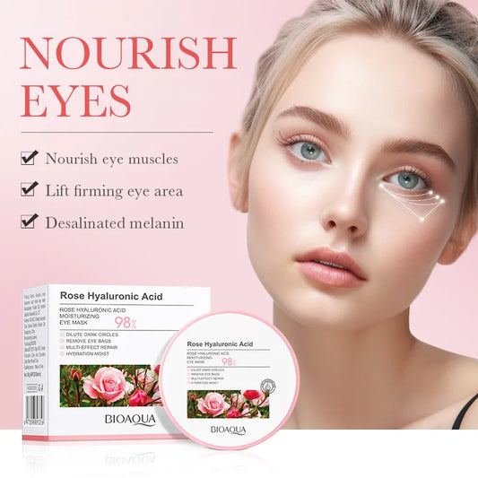 Rose Hyaluronic Eye Mask