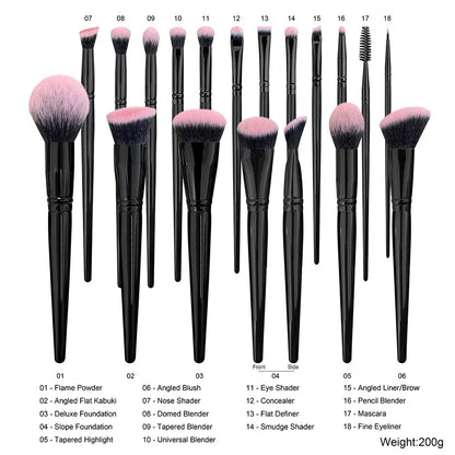 Makeup Brushes Set