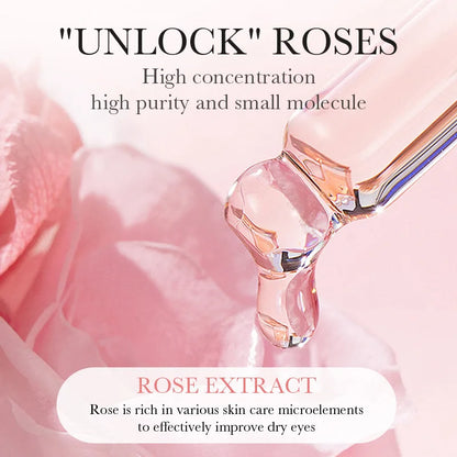 Rose Hyaluronic Eye Mask