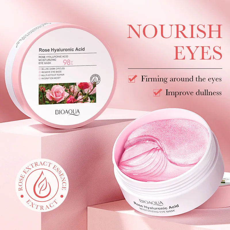 Rose Hyaluronic Eye Mask